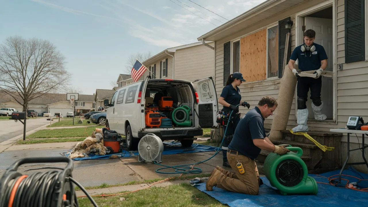 Water Damage Restoration in Rochester, TX near me